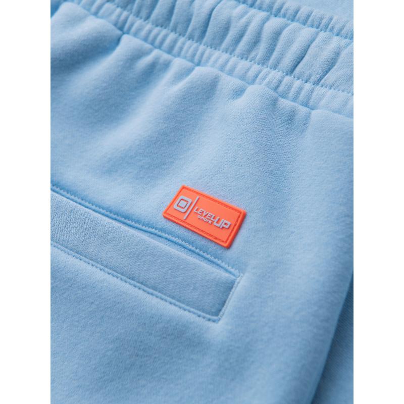 Unisex tepláky so šnúrkou v páse - modrá V8 OU-SRBC-0101