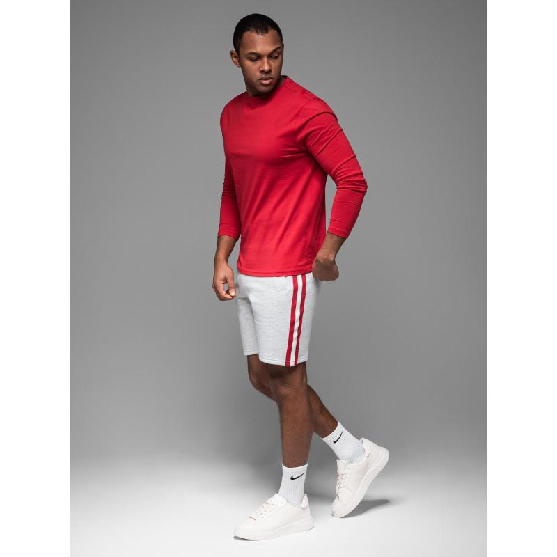 Unisex rövid nadrág húzózsinórral a derékrészen - barna V16 OU-SRBC-0101