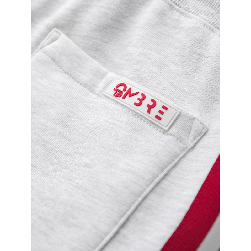 Unisex rövid nadrág húzózsinórral a derékrészen - barna V16 OU-SRBC-0101