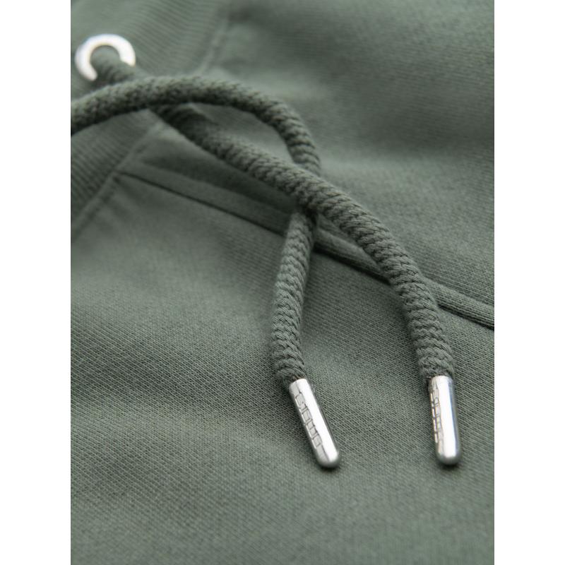 Unisex rövidnadrág húzózsinórral a derékrésznél - barna V16 OU-SRBC-0101