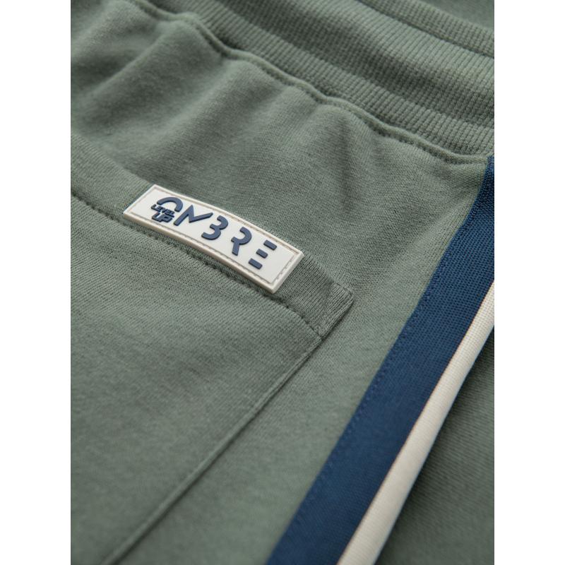 Unisex rövidnadrág húzózsinórral a derékrésznél - barna V16 OU-SRBC-0101