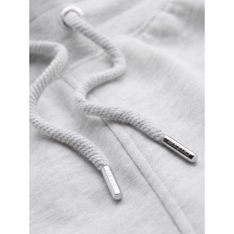 Férfi strukturált kötött melegítőnadrág - grafit V5 OM-PASK-0211