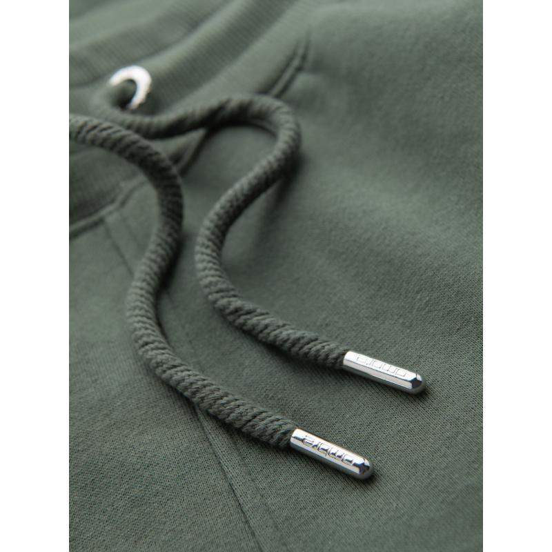 Pánske štruktúrované úpletové tepláky - grafitové V5 OM-PASK-0211