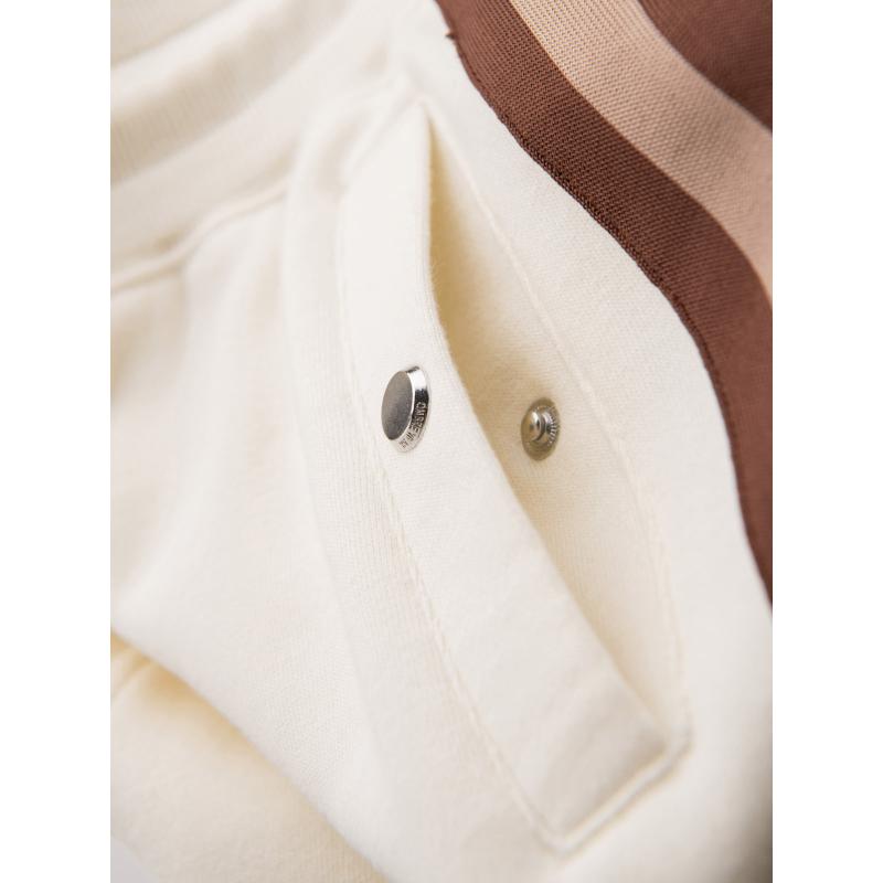 Pánske štruktúrované úpletové tepláky - grafitové V5 OM-PASK-0211