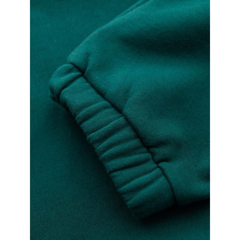 Pánske štruktúrované úpletové tepláky - zelené V5 OM-PASK-0211