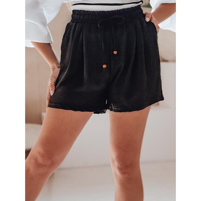 Dámské látkové šortky SUMMER TRIP černé