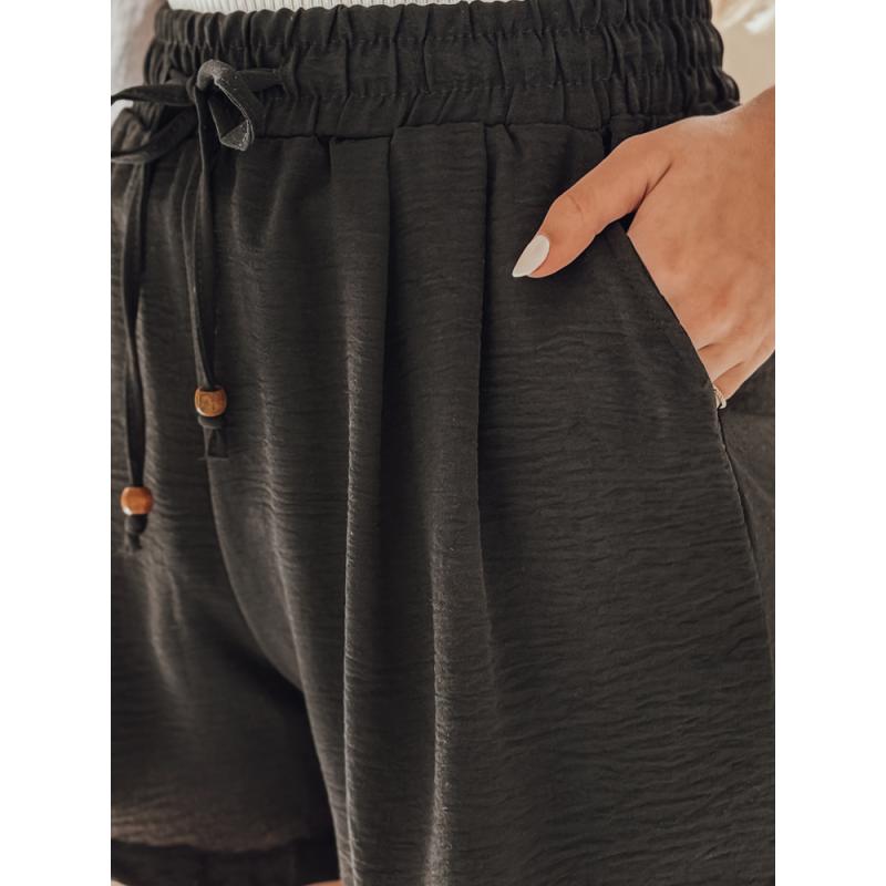 Dámské látkové šortky SUMMER TRIP černé