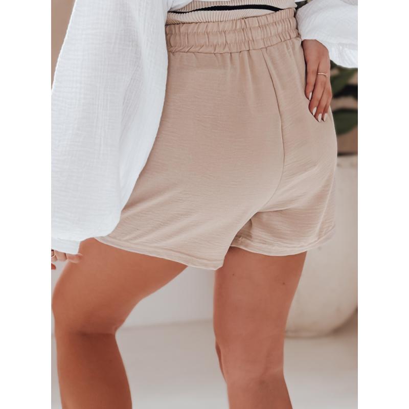 Női szövet rövidnadrág SUMMER TRIP khaki
