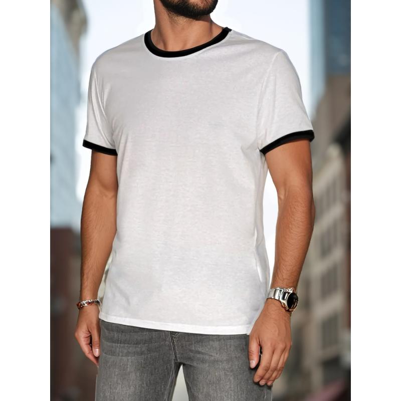 Pánské tričko basic bílé