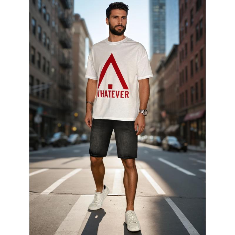 Pánské tričko s potiskem základní bílé