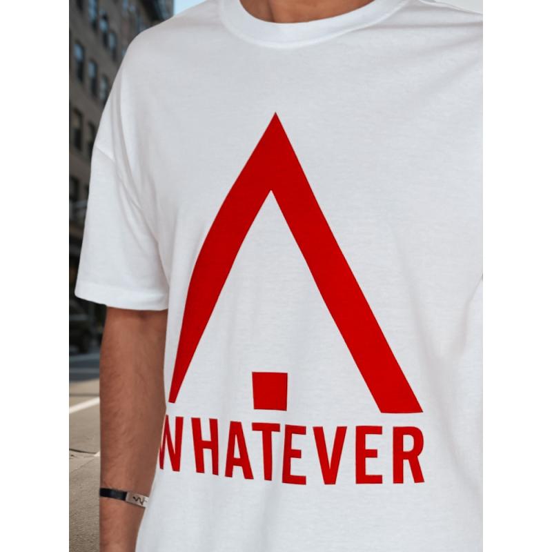 Pánské tričko s potiskem základní bílé