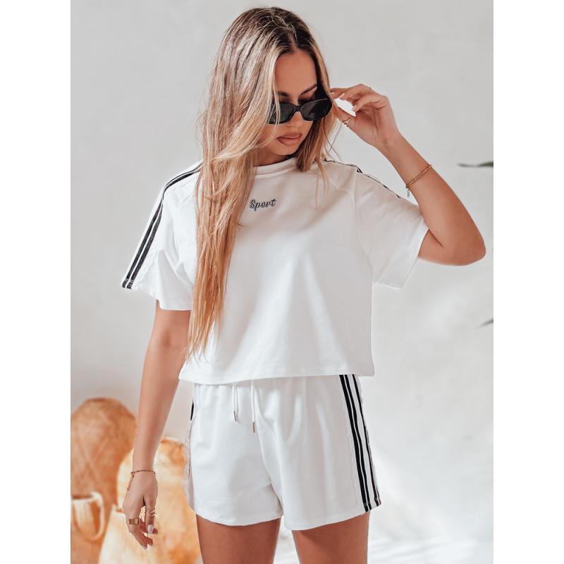 Dámska tepláková súprava LOVE SPORT biela