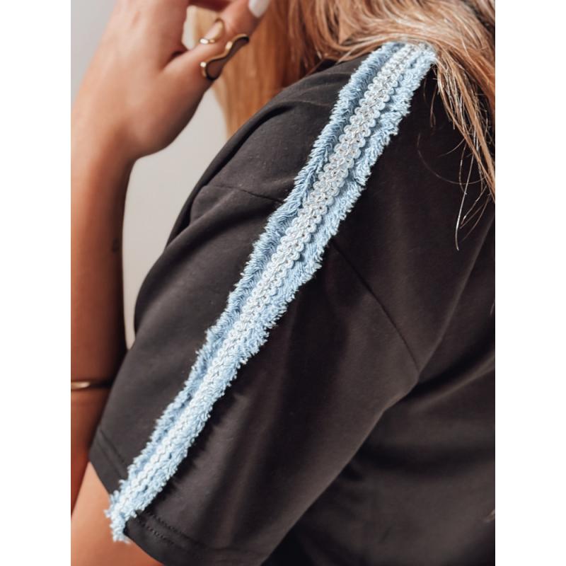 Dámská tepláková souprava nadměrné velikosti SPORT LIKE černá