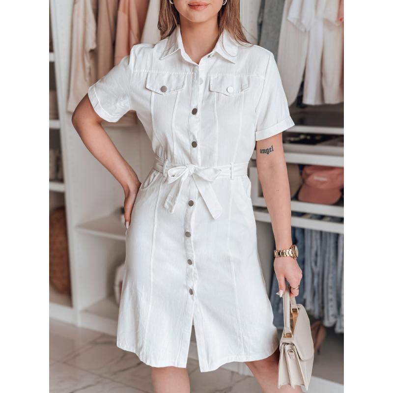 Inges midi ruha LOVE ME MIDI fehér