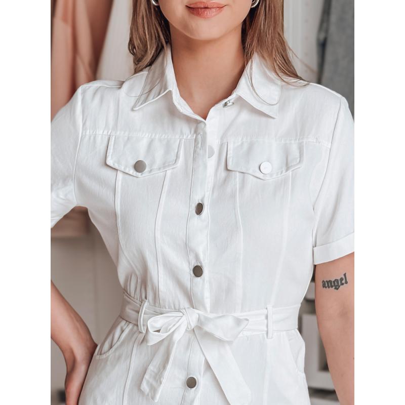 Inges midi ruha LOVE ME MIDI fehér