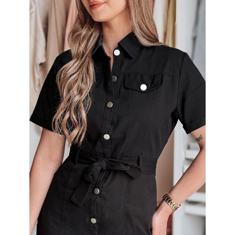 Ing midi ruha LOVE ME MIDI fekete