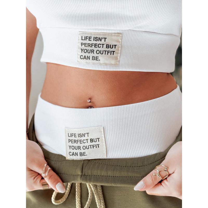 Dámská společenská souprava LIFETIME olivově zelená