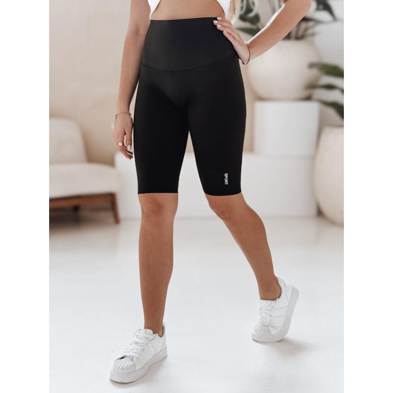Női kerékpáros rövidnadrág SPORT MOVE fekete