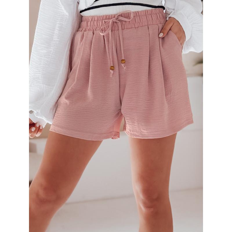 Női textil rövidnadrág SUMMER TRIP rózsaszín