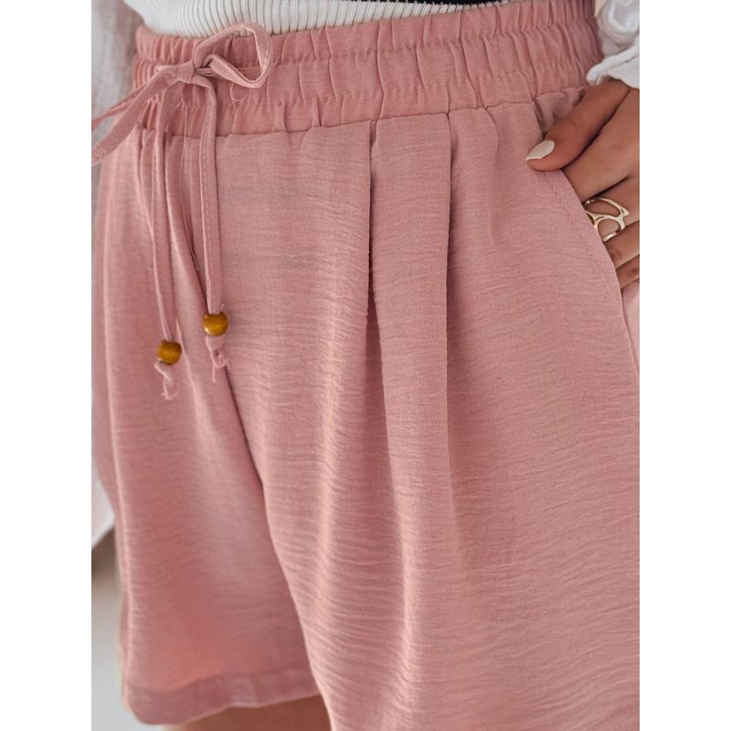 Női textil rövidnadrág SUMMER TRIP rózsaszín