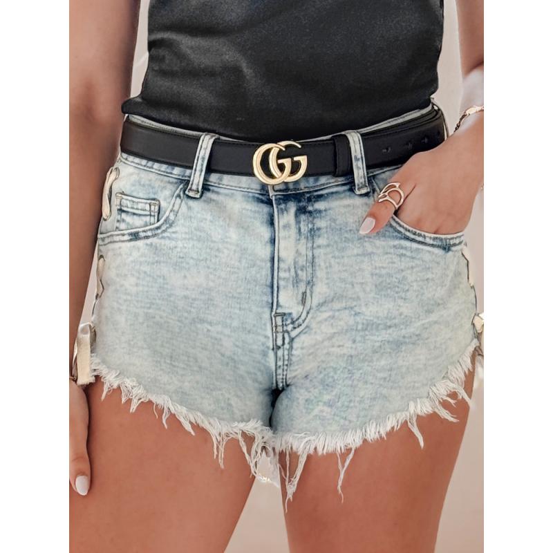 Női farmer rövidnadrág COOL SUMMER kék