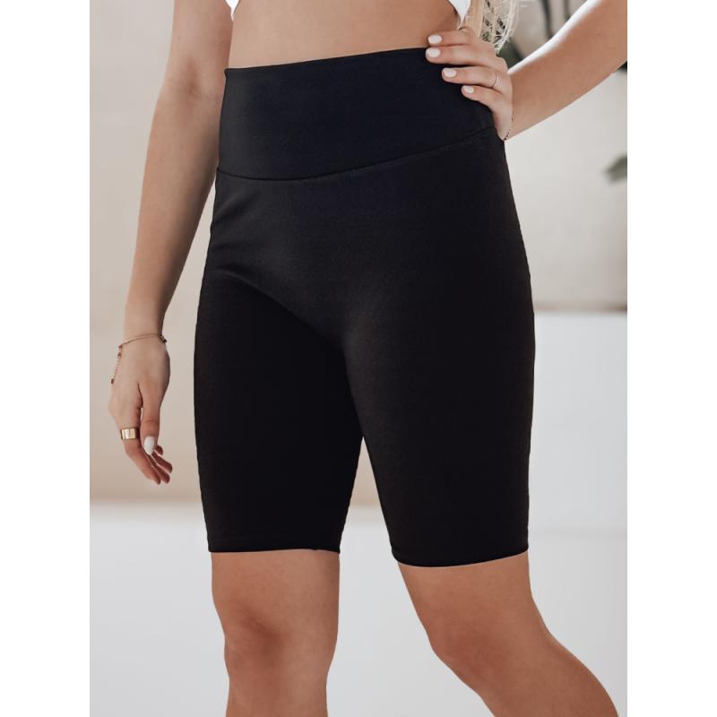 Dámske cyklistické šortky SOFT AND FIT čierne