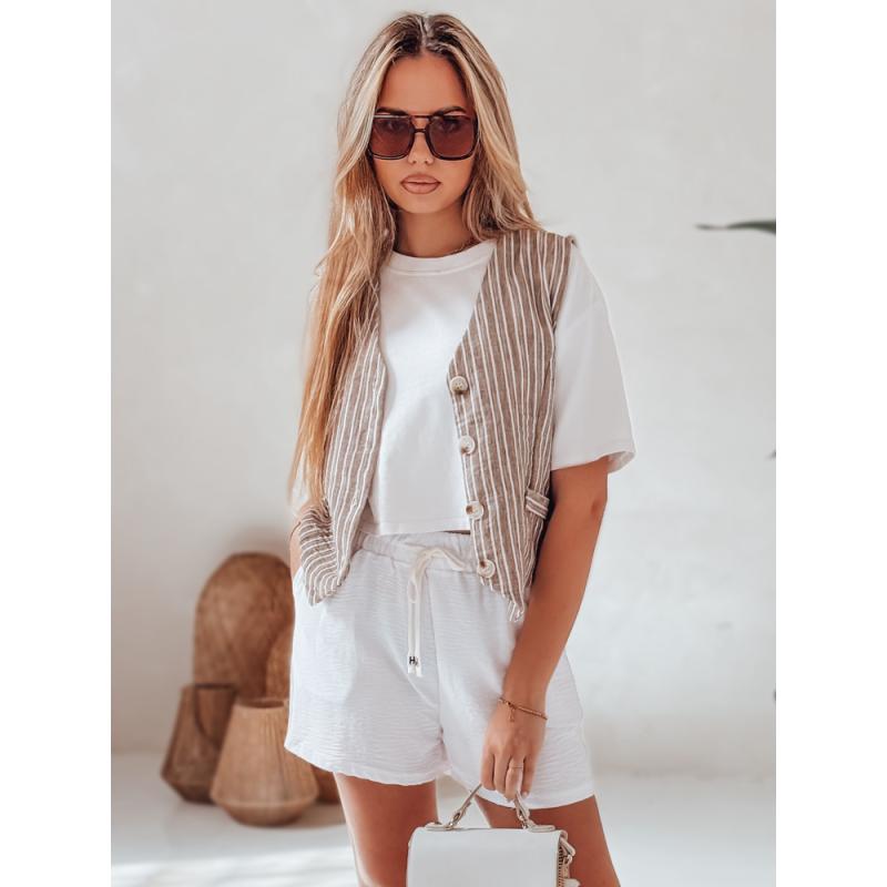 Dámske šortky HOT VIBE biele