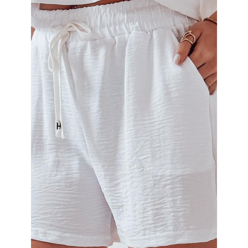 Női rövidnadrág HOT VIBE fehér