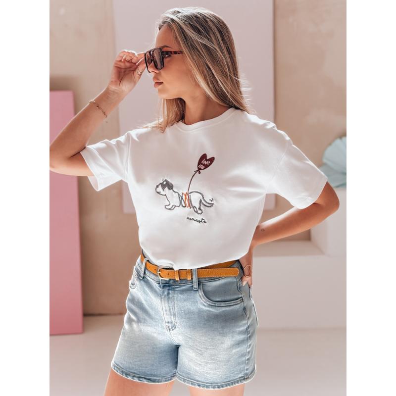 Dámské džínové šortky s páskem SUNNY JIN modré