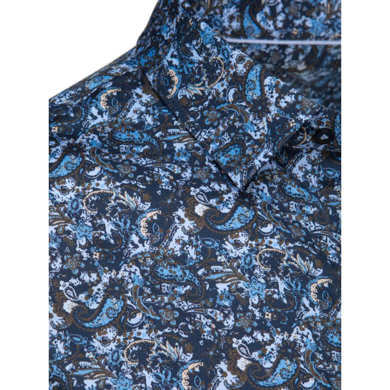 Pánská košile casual modrá