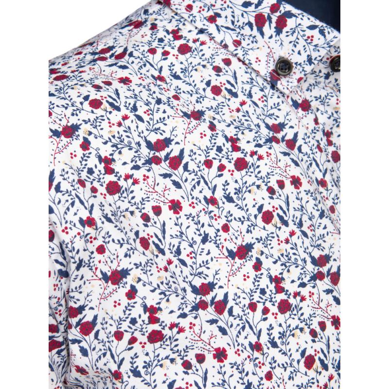 Pánska košeľa s krátkym rukávom biela