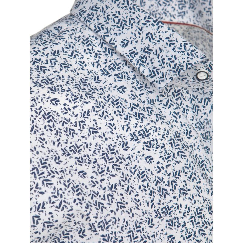 Pánska košeľa s krátkym rukávom biela