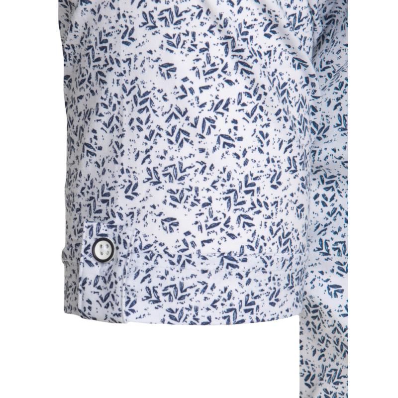 Pánska košeľa s krátkym rukávom biela