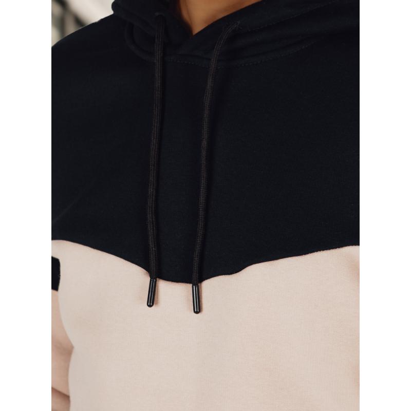 Pánská mikina basic s kapucí černá