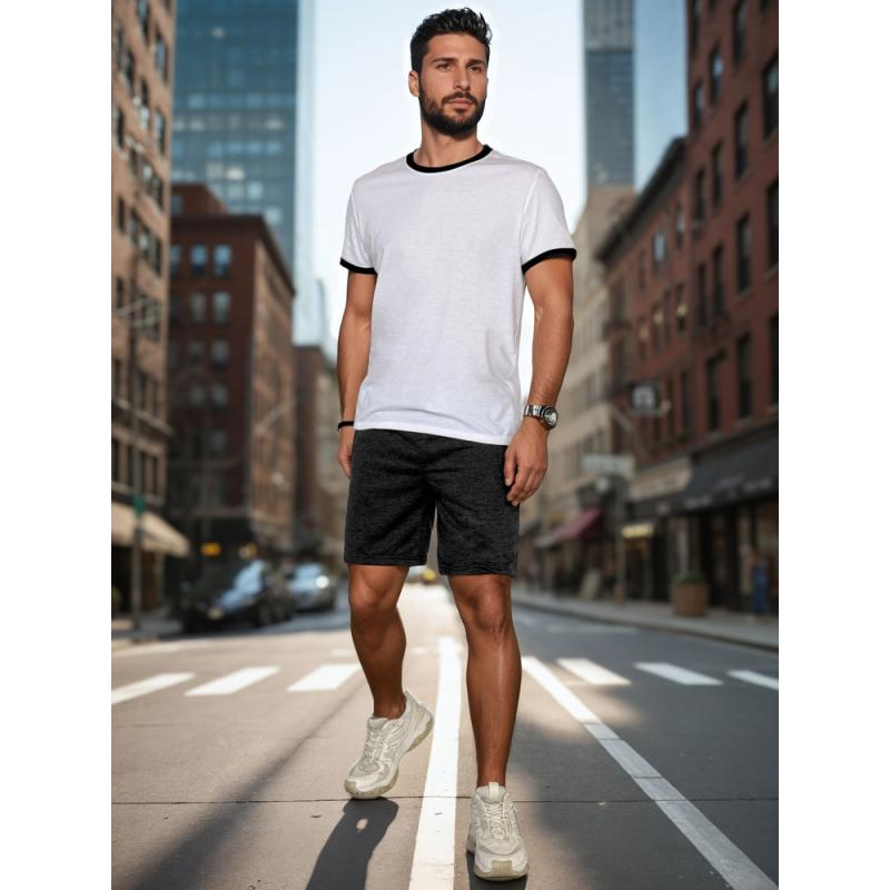 Férfi melegítőnadrág, sötét szürke