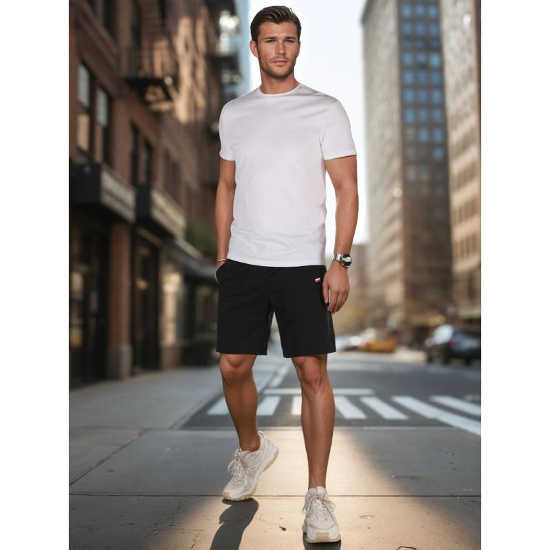 Férfi melegítőnadrág, fekete