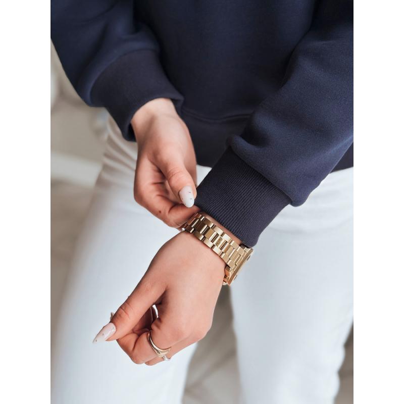 Női oversize pulóver SOFTRUS sötétkék