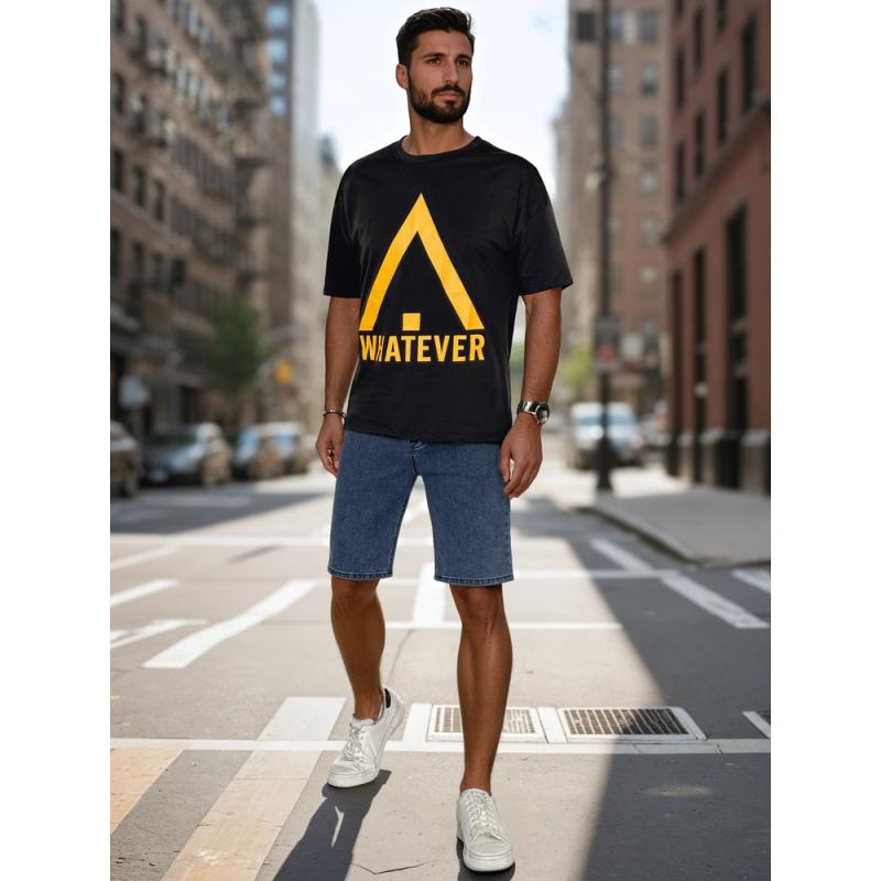 Pánské džínové kraťasy