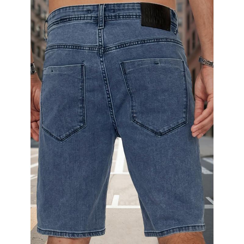 Pánské džínové kraťasy