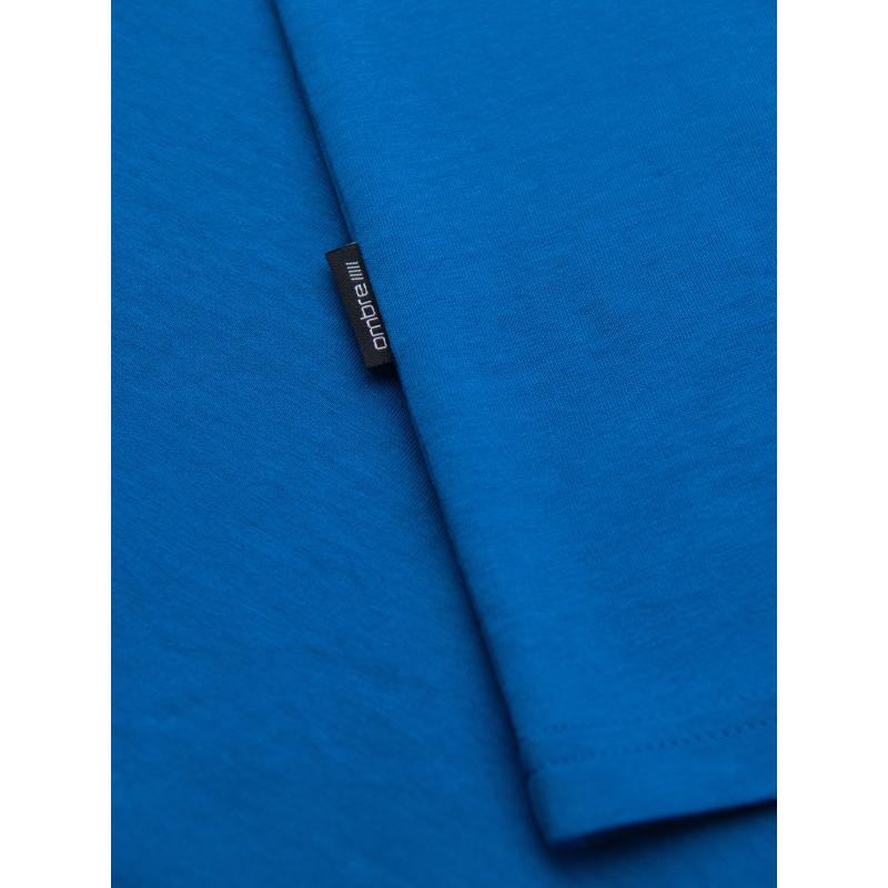 Klasszikus BASIC férfi pamut póló - homok V11 OM-TSBS-0236