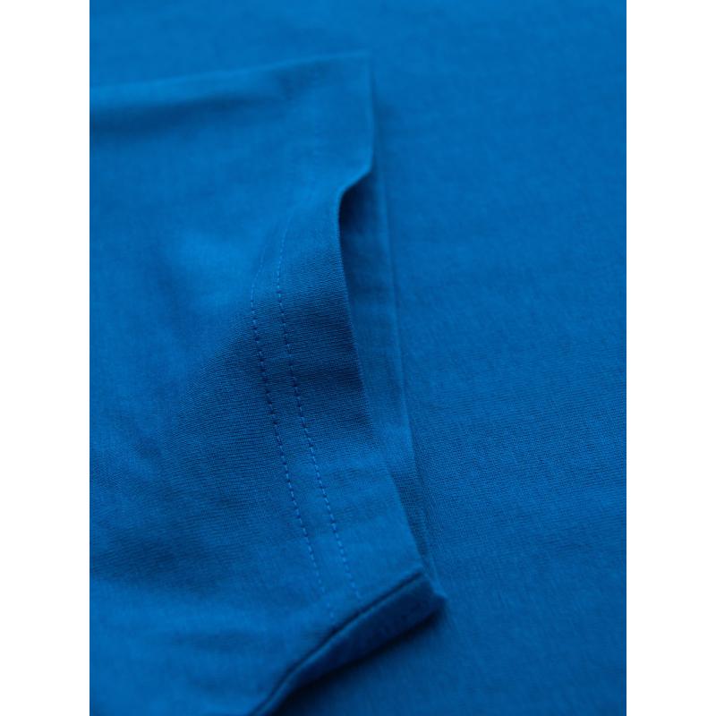 Klasszikus BASIC férfi pamut póló - homok V11 OM-TSBS-0236