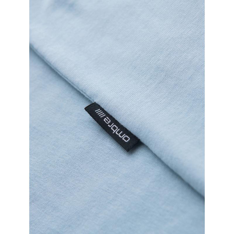 BASIC klasszikus férfi pamut póló - világoskék V19 OM-TSBS-0236