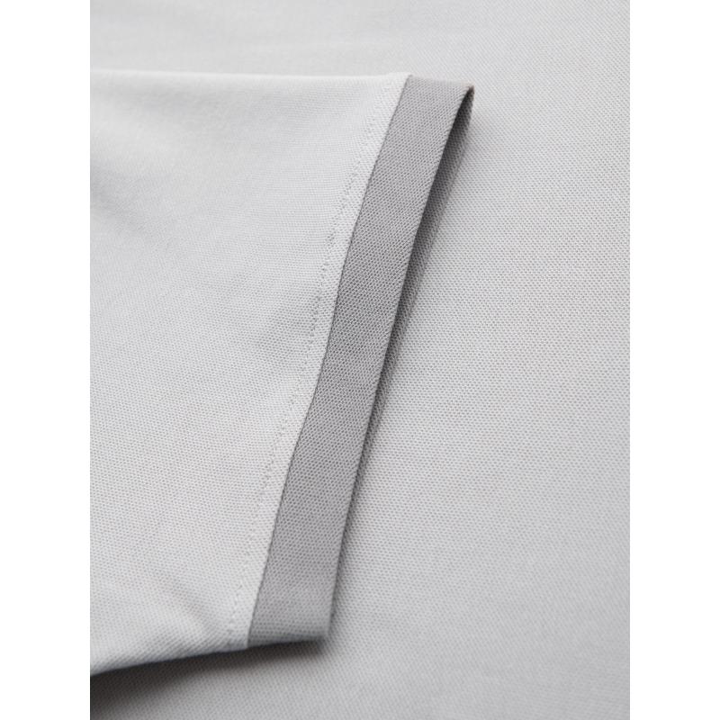 Klasszikus BASIC férfi pamut póló - sötétkék V2 OM-TSBS-0236