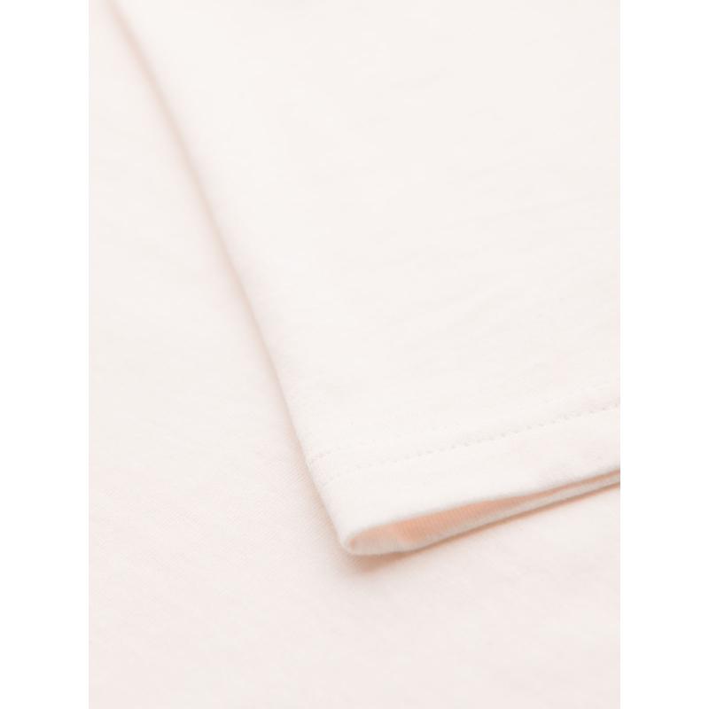 Férfi pamut V-nyakú kötött póló mosott hatású - sötétkék V7 OM-TSWT-0242