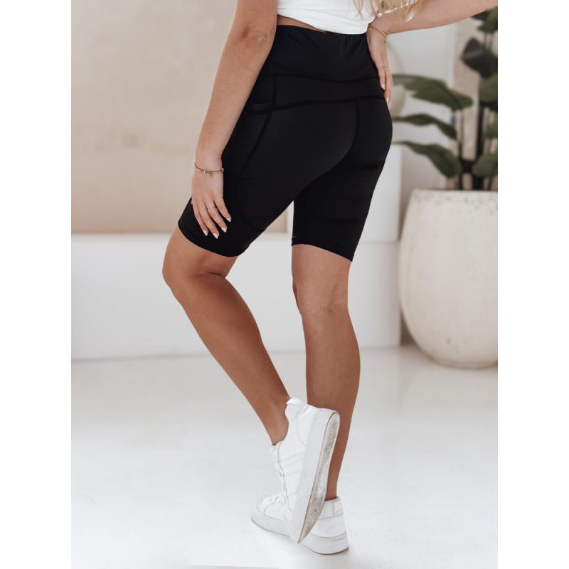 Női kerékpáros rövidnadrág SPORT LOVER fekete