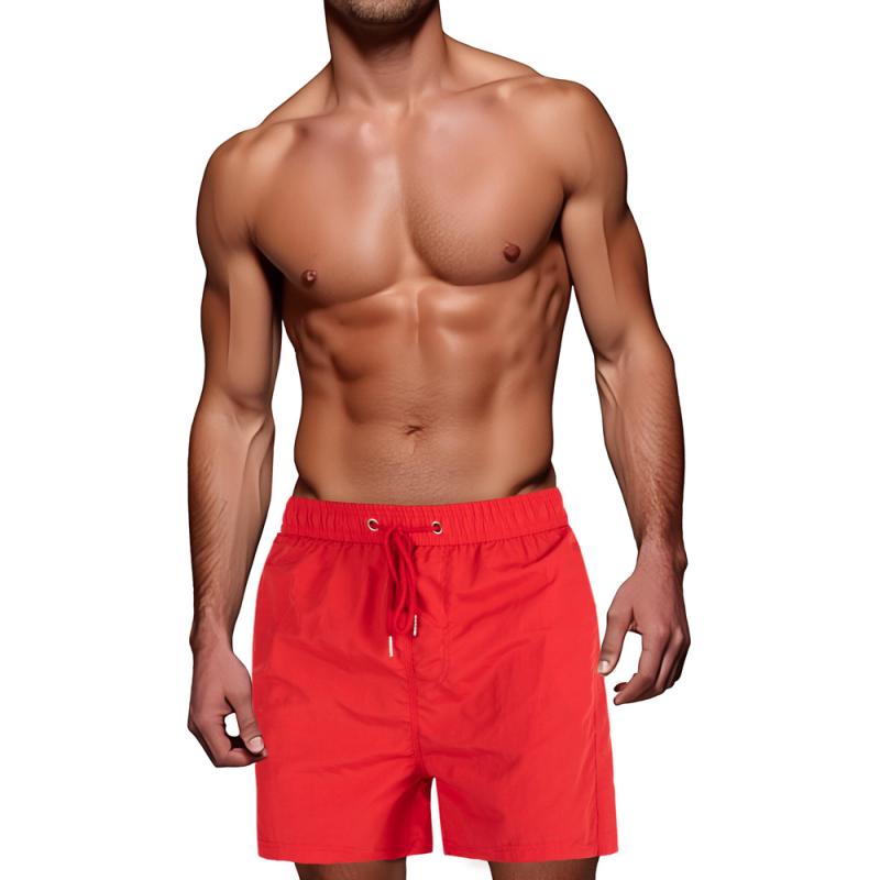 Férfi fürdőnadrág piros