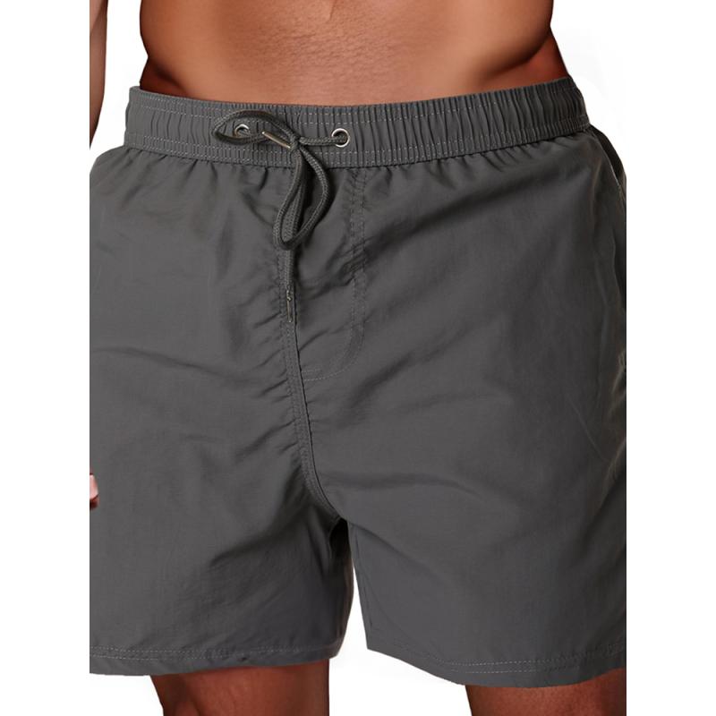 Férfi fürdőnadrág sötét szürke