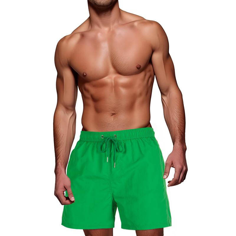 Férfi fürdőnadrág zöld