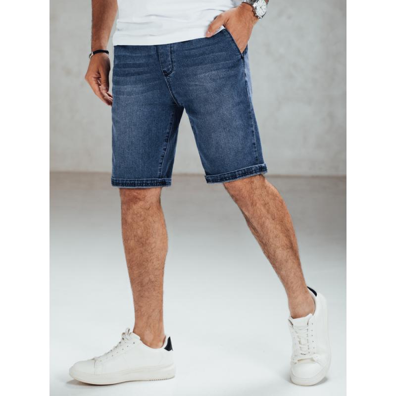 Pánské džínové šortky modré