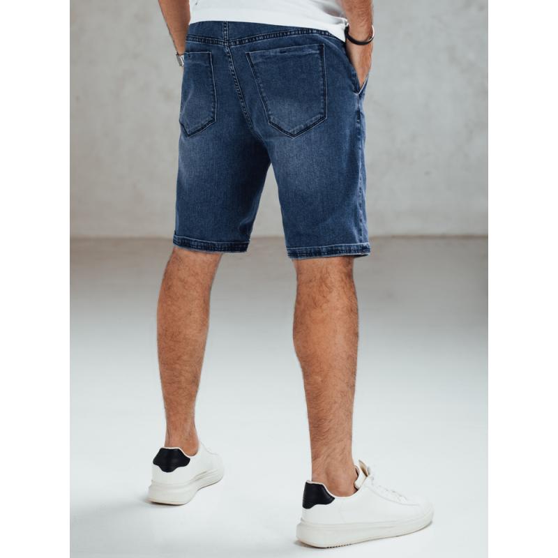 Pánské džínové šortky modré